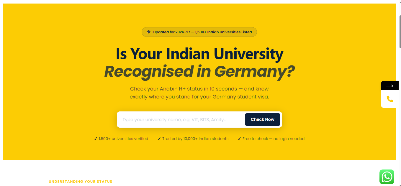 Is Your Indian University Recognised in Germany — Anabin Guide article cover